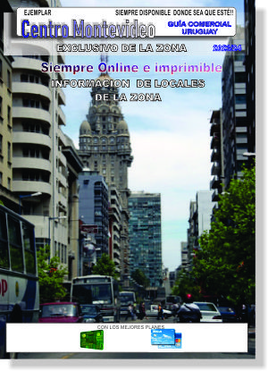 GU�A COMERCIAL URUGUAY - CENTRO DE MONTEVIDEO