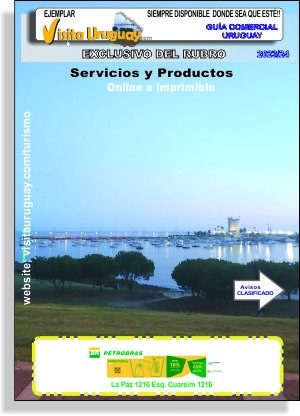 GU�A COMERCIAL URUGUAY -  VISITA URUGUAY RUBRO TURISMO